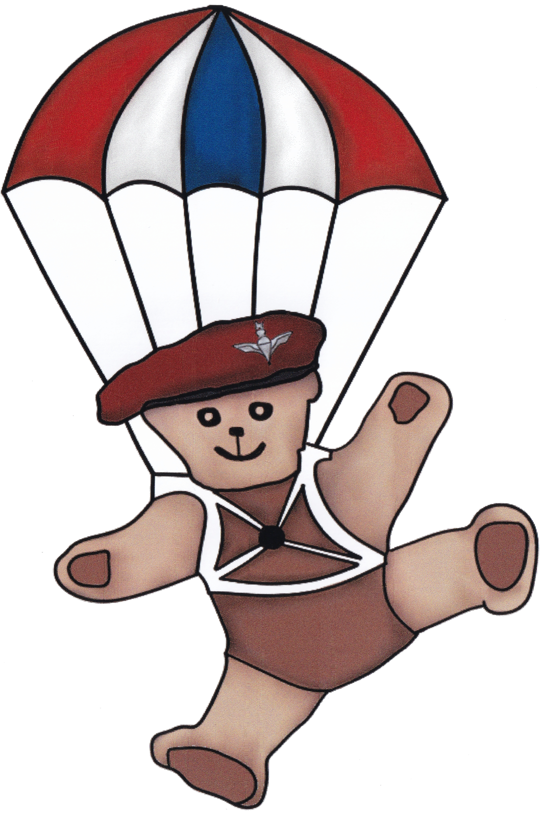 Arty, the Remember The XIth mascot bear