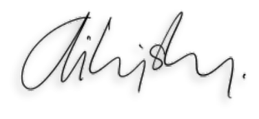 Signature of Major General Ollie Kingsbury