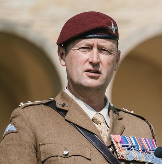 Major General Ollie Kingsbury OBE