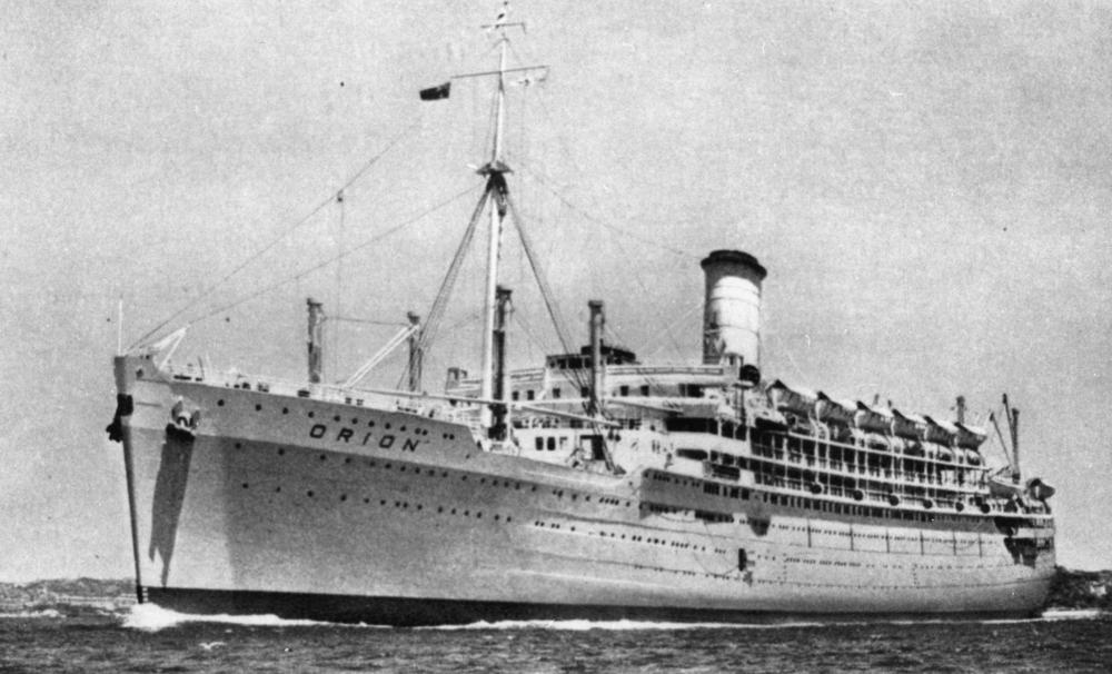 Troopship Orion