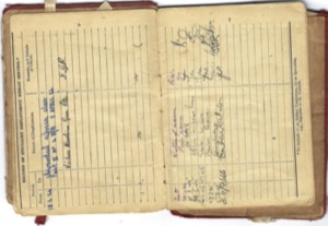 John Harrison's Soldier's Service Book, page 4